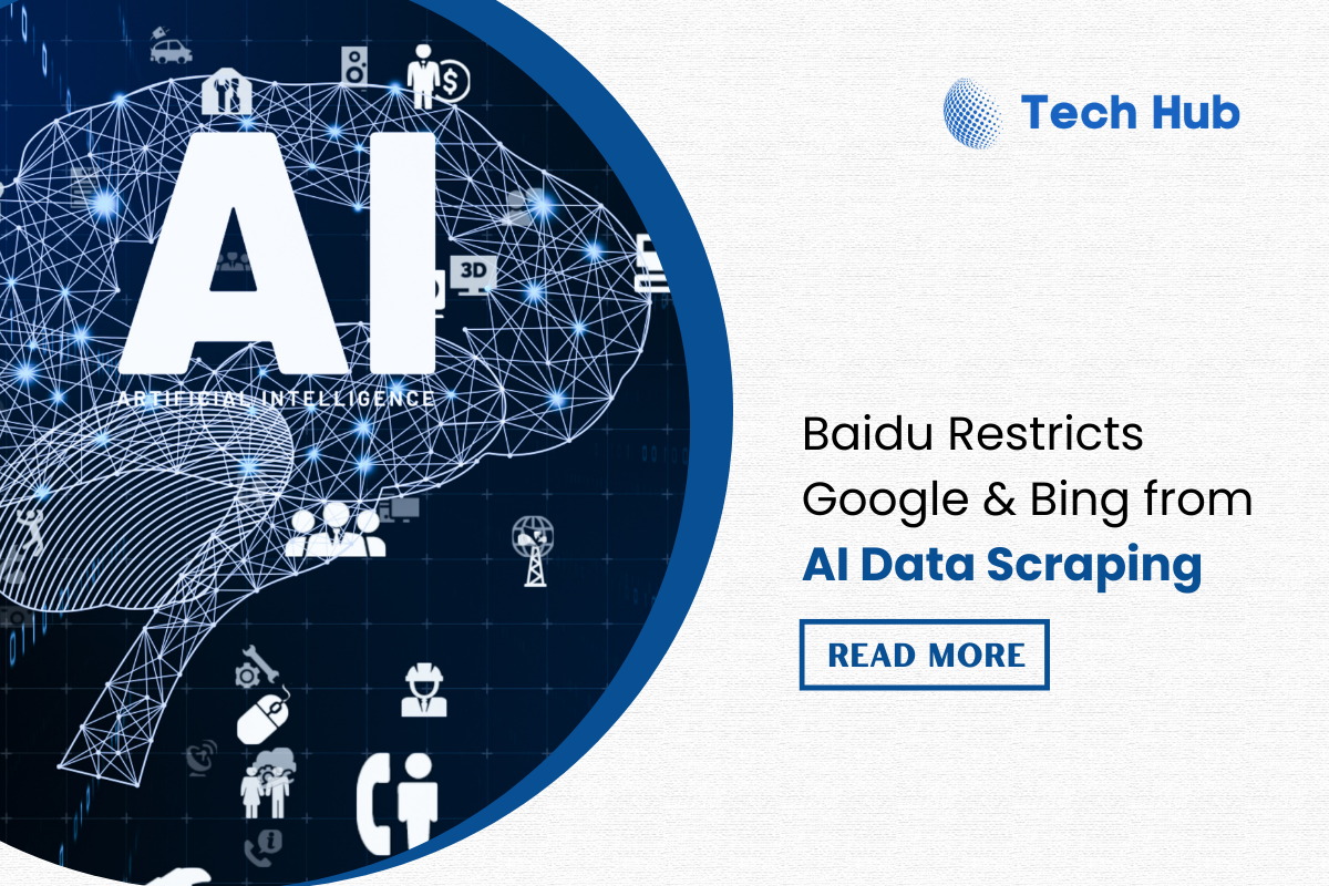 Baidu Blocks Google, and Bing from Scraping Content for AI Projects