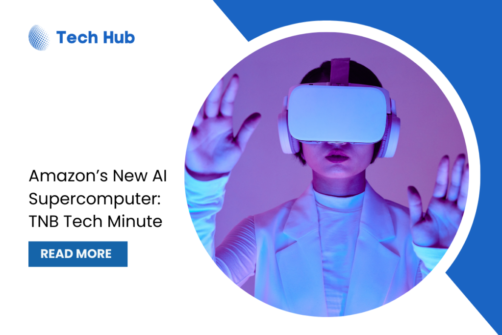 Amazon Reveals New Supercomputer for AI | TNB Tech Minute
